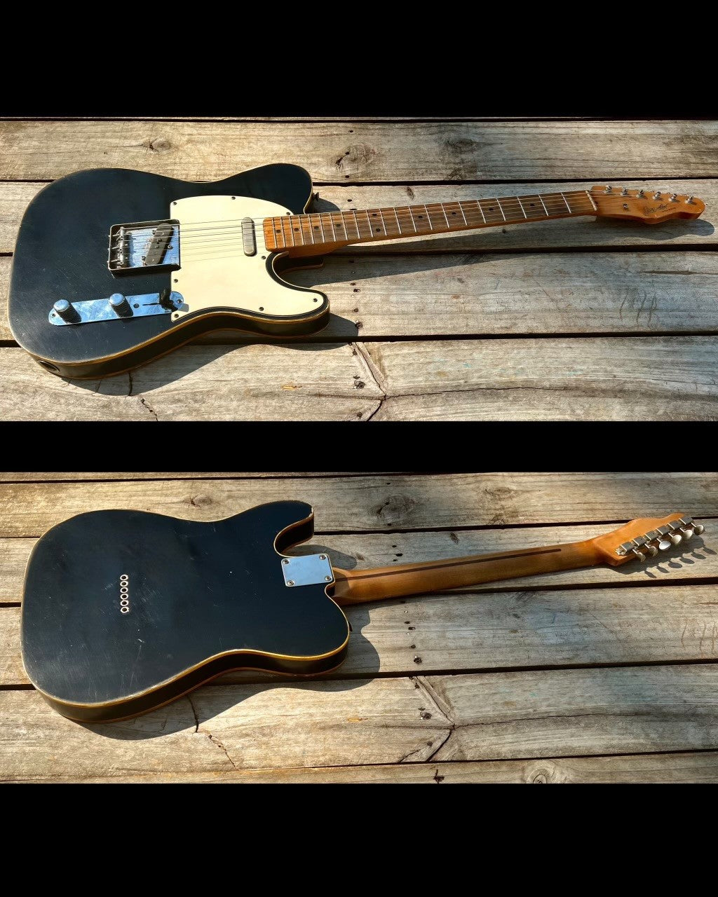 NEW Danocaster Single Cut Black